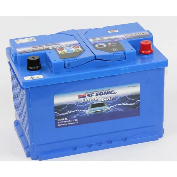 Аккумулятор SF SONIC 74Ah euro CCA750
