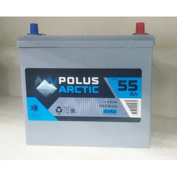 Аккумулятор POLUS Arctic 55Ah прямой EN560 55B24R