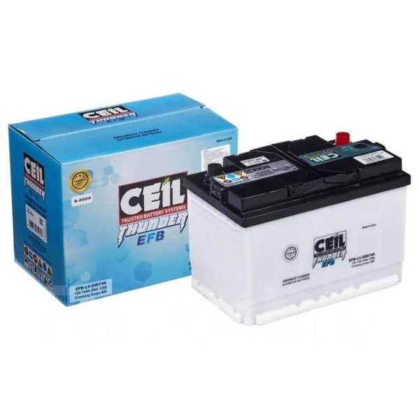 Аккумулятор CEIL EFB 74Ah прямой CCA690