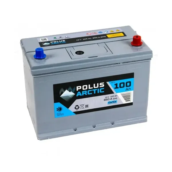 Аккумулятор POLUS Arctic Asia 100Ah euro EN850 100D31L
