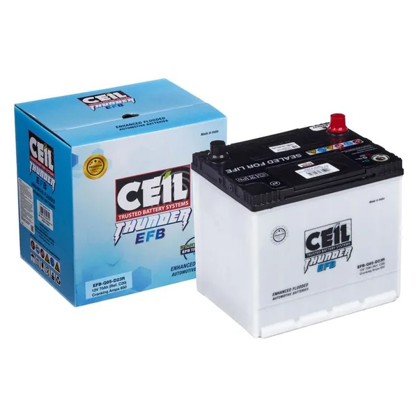 Аккумулятор CEIL EFB 70Ah прямой CCA650 Q85D23R