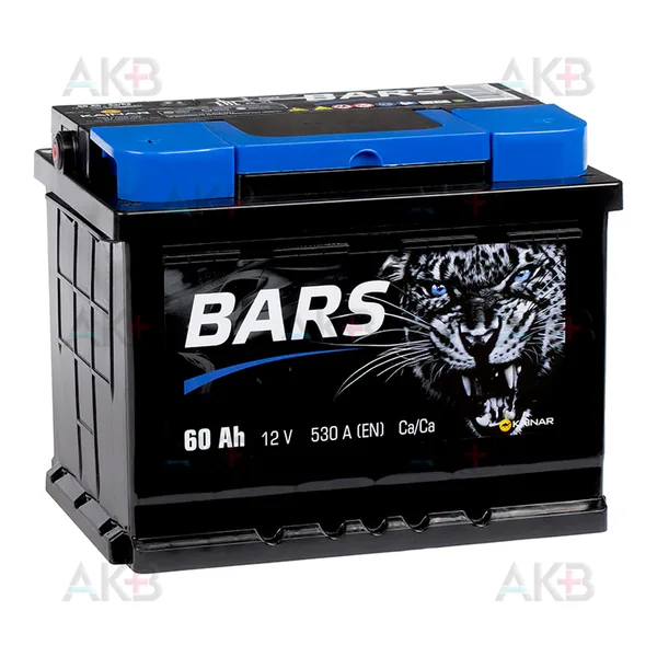Аккумулятор BARS Standart 60Ah euro EN530