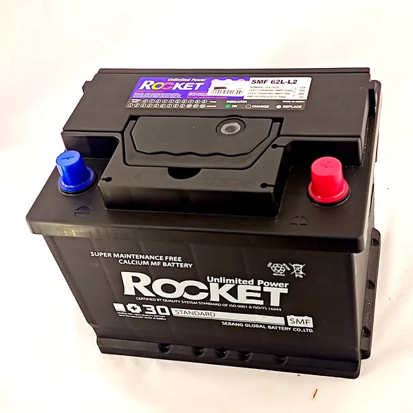 Аккумулятор ROCKET 62Ah euro SAE520