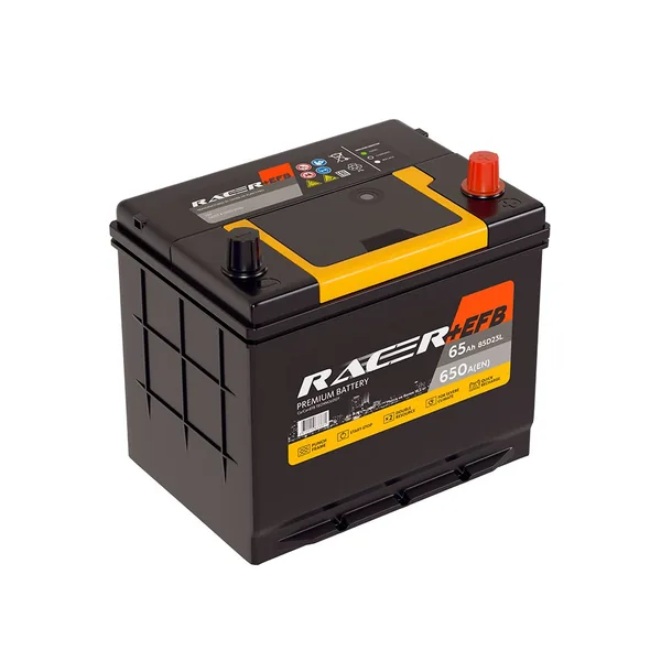 Аккумулятор RACER EFB 65Ah euro CCA650 85D23L