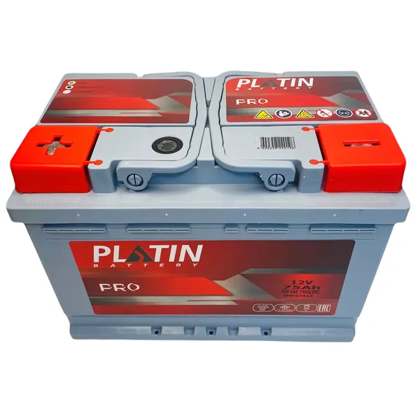 Аккумулятор PLATIN Pro 75Ah euro EN740