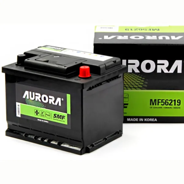 Аккумулятор AURORA 62Ah euro EN540 MF56219