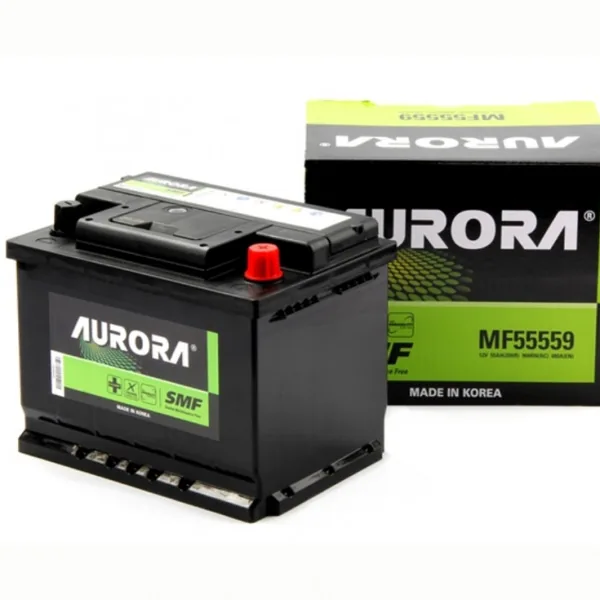 Аккумулятор AURORA 55Ah euro EN480 MF55559