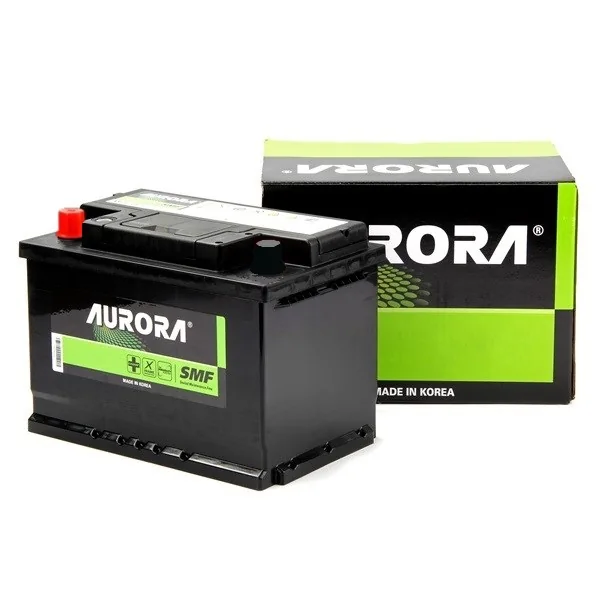 Аккумулятор AURORA 68Ah прямой CCA570 MF56821
