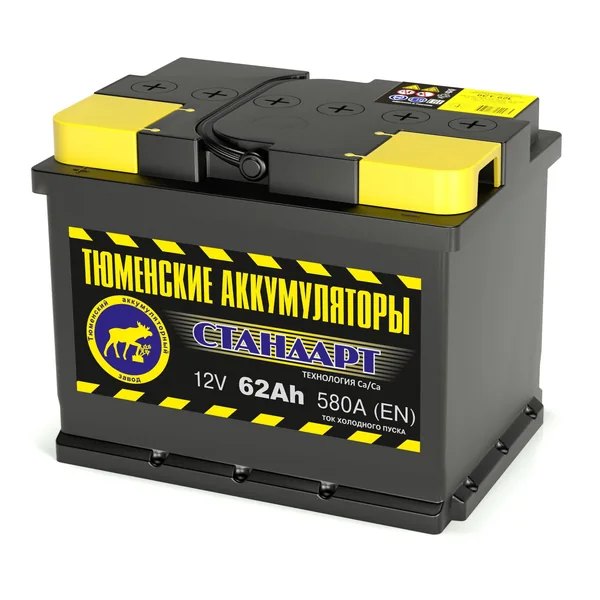 Аккумулятор ТЮМЕНСКИЕ АККУМУЛЯТОРЫ Стандарт 62Ah euro EN580