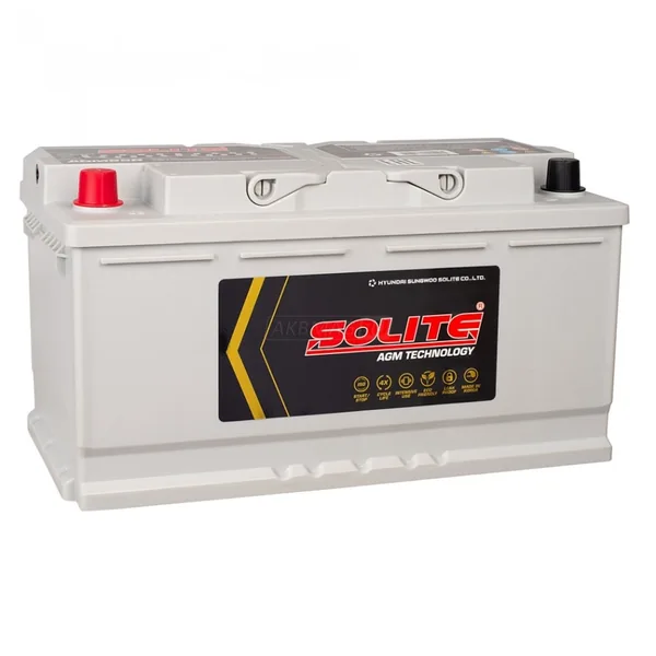 Аккумулятор SOLITE AGM 95Ah прямой EN850