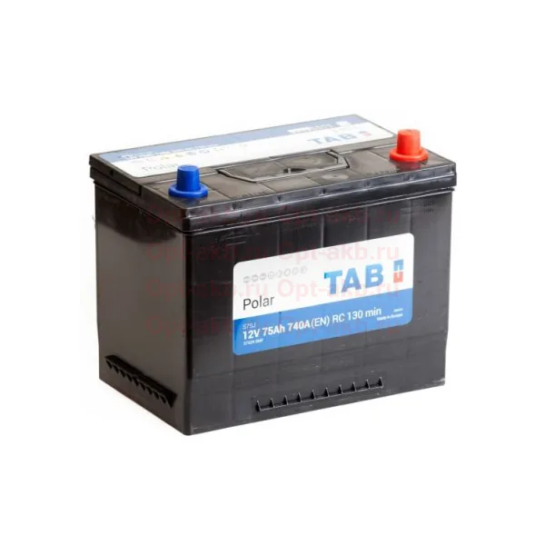 Аккумулятор TAB Polar Аsia 75Ah euro EN740