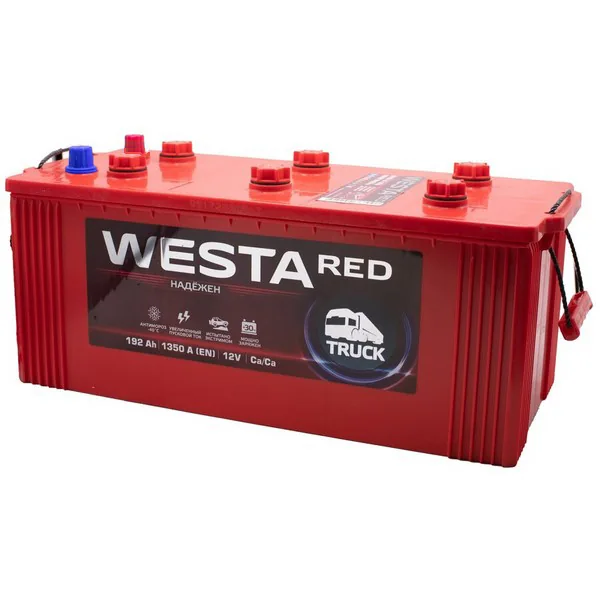 Аккумулятор WESTA RED 190Ah прямой EN1350