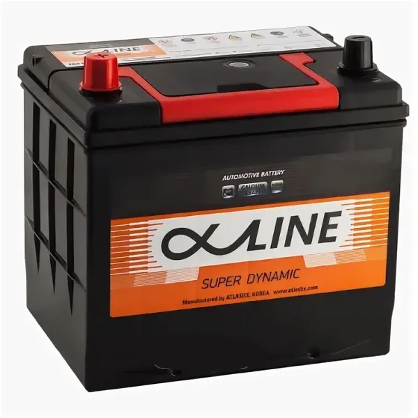 Аккумулятор ALPHALINE 60Ah прямой EN550 SD85-550(D23 низ)