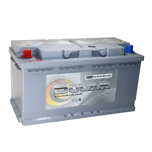 Аккумулятор ULTRA SOLAR 100 Ач 860 А (EN), прямая полярность, LN5