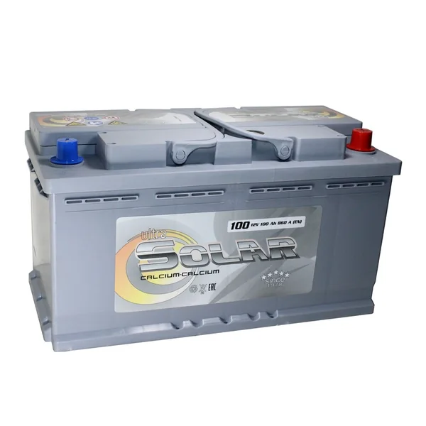 Аккумулятор ULTRA SOLAR 100 Ач 860 А (EN), обратная полярность, LN5
