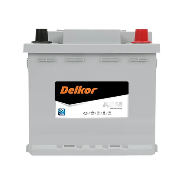 Аккумулятор DELKOR AGM 50Ah euro EN520 LN1/H4