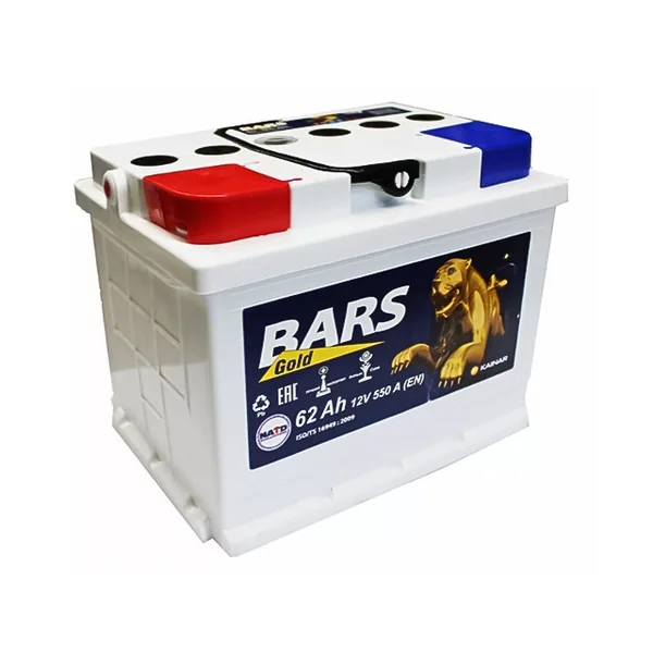 Аккумулятор BARS 62Ah прямой EN550