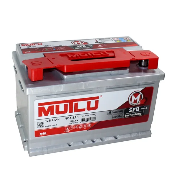 Аккумулятор MUTLU SFB M3 75Ah euro низкий EN720