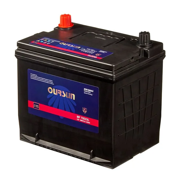 Аккумулятор OURSUN 65Ah euro CCA560 MF 75D23L