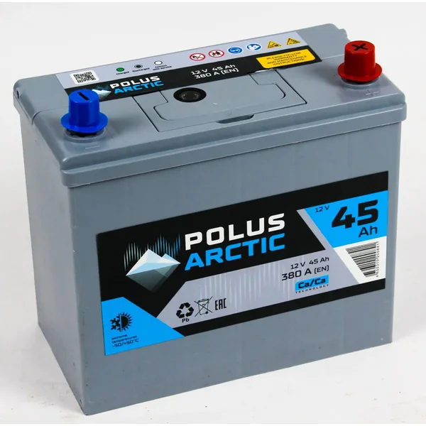 Аккумулятор Polus Arctic 45Ah euro ССА380 45B19L