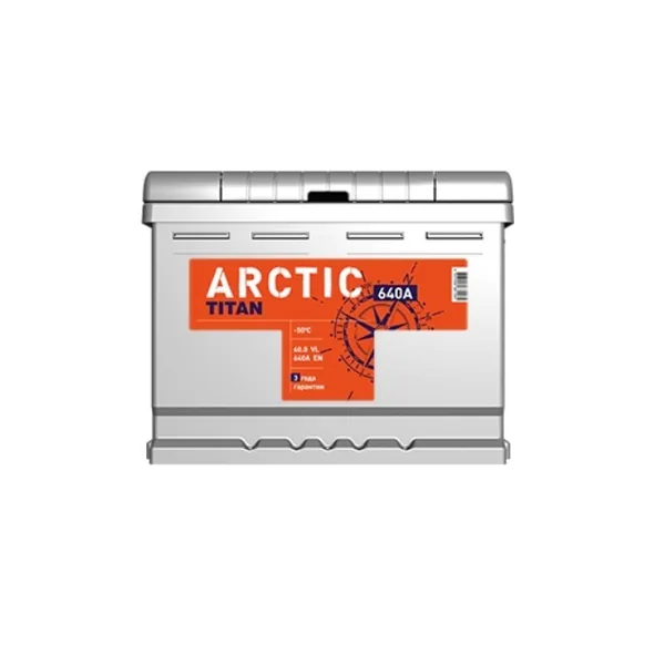 Аккумулятор TITAN Arctic 60Ah прямой EN620