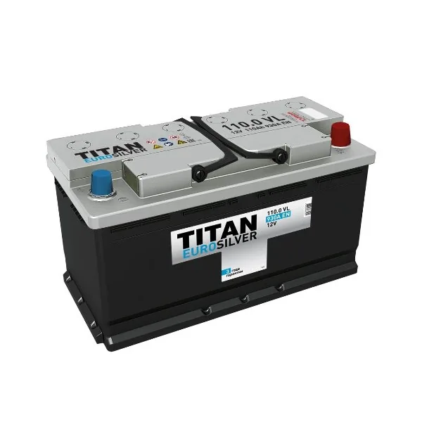Аккумулятор TITAN Euro Silver 110Ah euro EN930