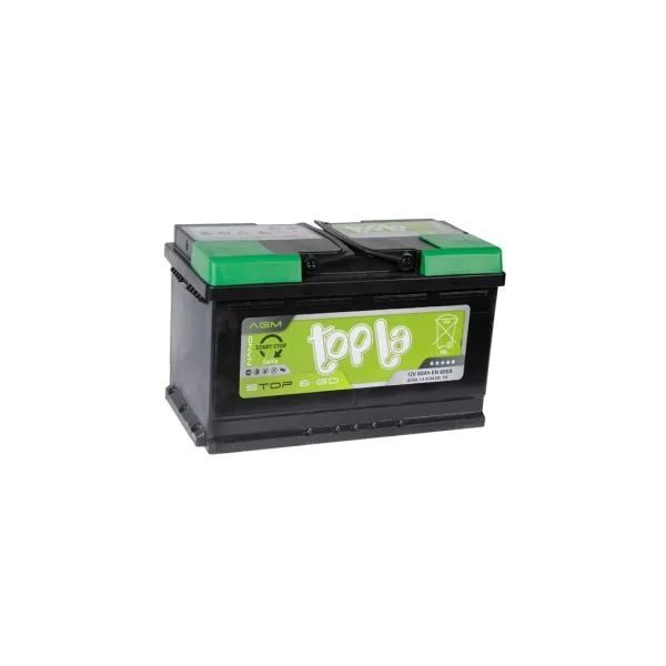 Аккумулятор TOPLA AGM 80Ah euro EN800