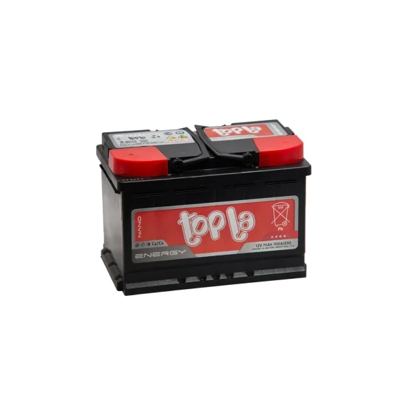 Аккумулятор TOPLA Energy 75Ah прямой EN750 (Словения) 278*175*190
