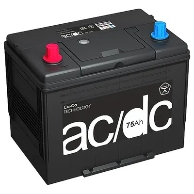 Аккумулятор AC/DC 75 Ач 660 А (EN), прямая полярность, D26