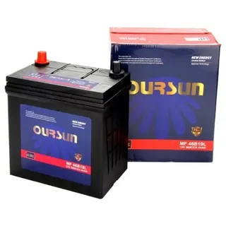 Аккумулятор OURSUN 44 Ач 380 А (EN), обратная полярность, B19