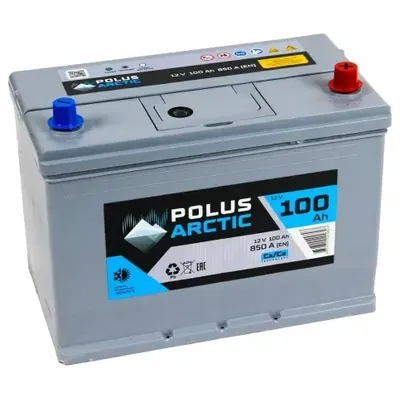 Аккумулятор POLUS Arctic Asia 100D31L 100 Ач 850 А (EN), обратная полярность
