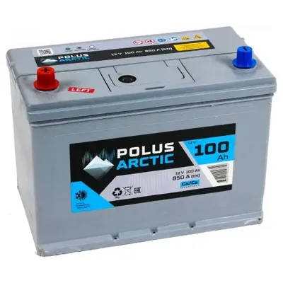 Аккумулятор POLUS ARCTIC ASIA 100 Ач 850 А (EN), прямая полярность, D31