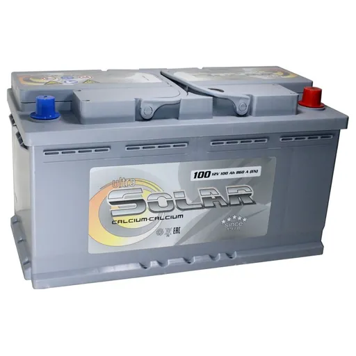 Аккумулятор ULTRA SOLAR 100 Ач 860 А (EN), обратная полярность, LN5
