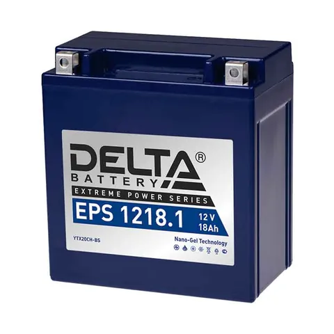 Аккумулятор DELTA EPS YTX20CH-BS 18 Ач 195 А (EN), прямая полярность